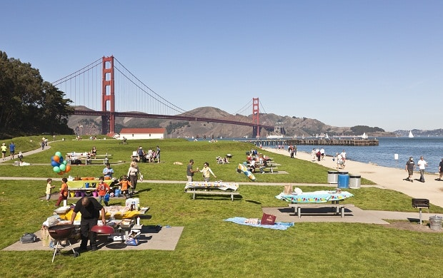 Crissy Field in San Francisco