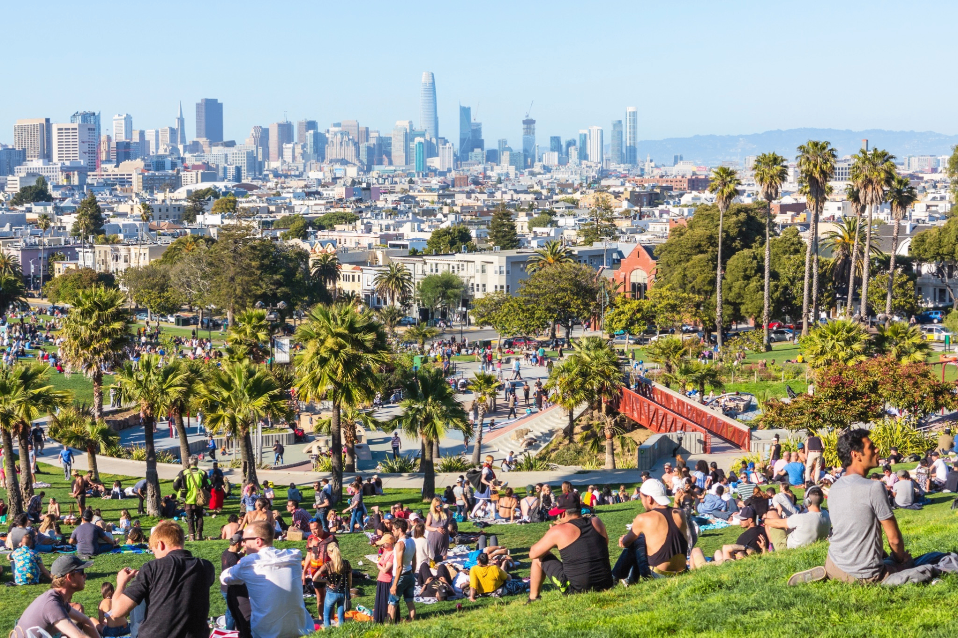 Dolores Park in San Francisco